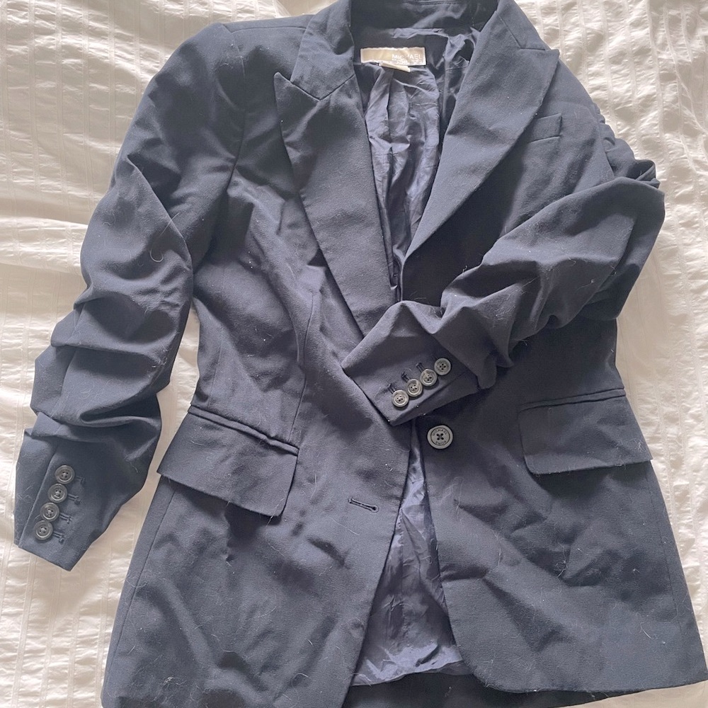 Women's Navy MK Blazer